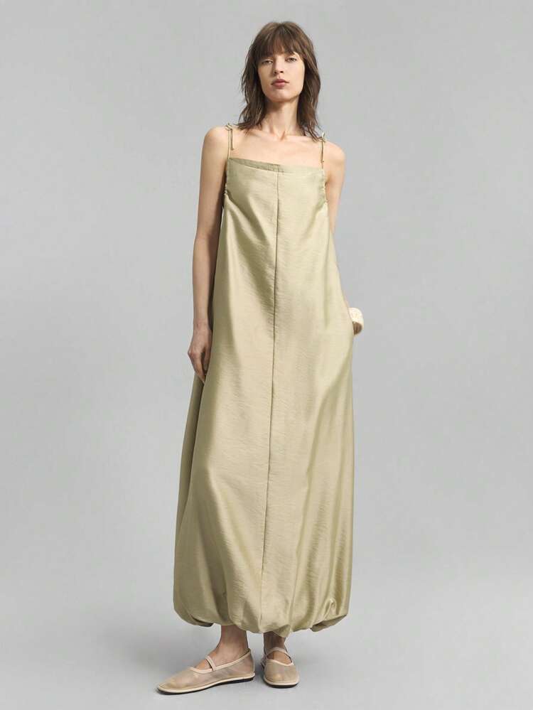 Women Summer Fashion Solid Color Sleeveless Long Dress, Ladies Dress For Spring/Summer, Elegant Women Graduation Dress, Vacation Dress