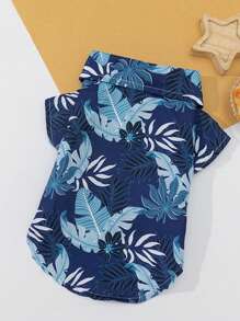 1pc Polyester Lightweight Hawaiian Style Shirt With For Small Dogs Such As Teddy & Pomeranian, Suitable For All Seasons (Note: The Product Runs Small, It Is Recommended To Choose 1-2 Sizes Up) - Multicolor - View 8