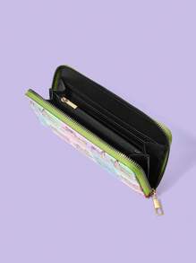 SCOOBY-DOO X SHEIN Cartoon Dog Pattern Cute Portable Long Wallet - Multicolor - View 3