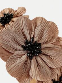 MOTF PREMIUM VERSATILE FLOWER DECOR HEADBAND HAIRBAND HAIR HOOP - Coffee - View 6
