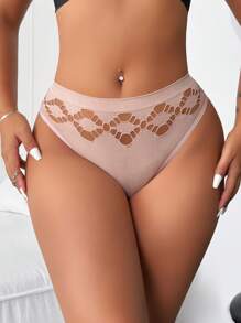SHEIN Set de 6 tangas sin costuras para mujer, de moda para el verano