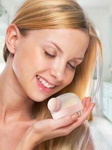 1PC TPR Shampoo Massage Brush Accessories, Modern Portable Multifunction Scalp Massager For Bathroom Home Bathroom Decor Summer - Pink - View 3