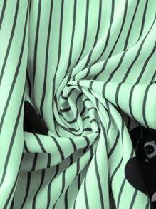 SHEIN LUNE Camicia di moda da donna con stampa, adatta per l'estate