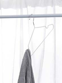 Modern Pink & White Stainless Steel Clothes Hangers, 5/10/20/40 Pack Non-Slip Heavy Duty Hangers For Tops/Blouses/Dresses, Space-Saving Minimalist Design Spring-Summer Wardrobe Organizer