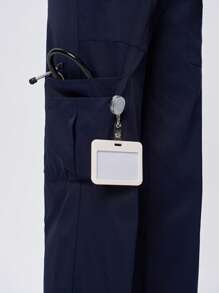 Scrubzie Anti-Wrinkle Fabric Multi-Pocket Women's /Nursing Scrub Uniform Pants
