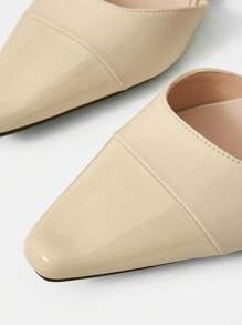 MOTF PREMIUM POINTED TOE SLINGBACKS FLATS - Apricot - View 5