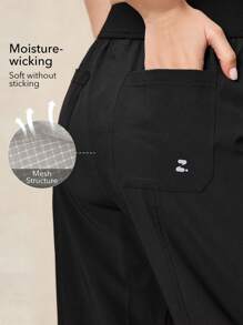OutZeal Pantaloni estivi da donna, con tessuto tecnico traspirante, fascia in vita regolabile, gambe a tubo, per attività sportive all'aperto