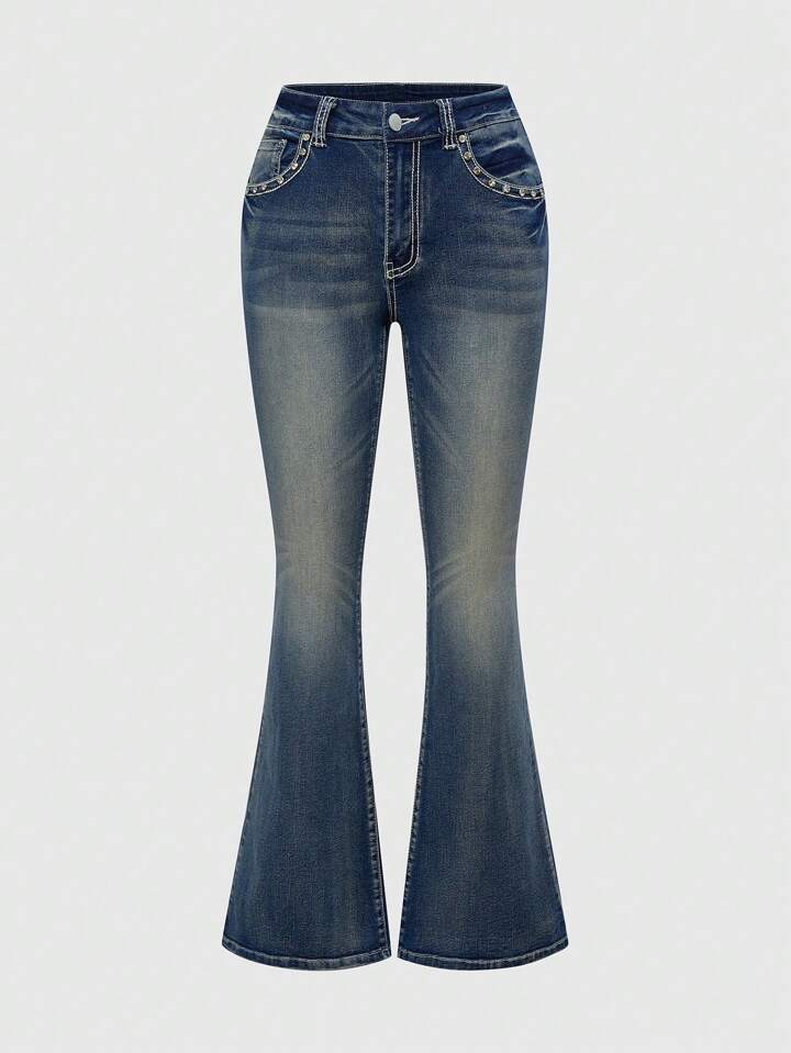 Our Grunge Punk Women's Y2K Rockstar Star Print Jeans is such a