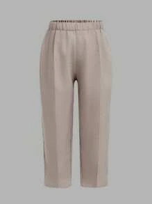 3 件套男婴绅士套装 - 卡其色背心夹克、松紧腰裤、领结和衬衫 - 卡其色 - 查看 7