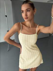 Siren Gaze Women's Solid Color Sleeveless Mini Casual Dress, Summer,Summer Dresses For Women,Graduation Dresses