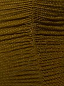 MUSERA Ruched Fitted Maxi Dress Summer Vacation Festival Outfit Y2k Spring Summer Cute Vacation Ibiza Holiday Beach Long Dress - Green - View 6