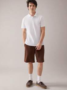 SHUZIA Top Seller Men's Classic Lace-Up Moc Toe Pu Coffee Boat Shoes-Sole Timeless & Comfortable. Spring Shoes Spring Break Easter - Coffee Brown - View 4