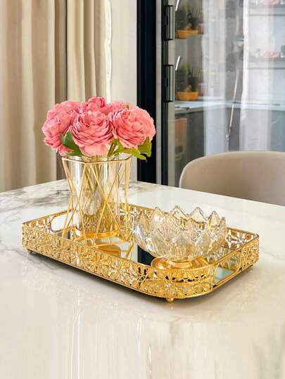 Luxurious Iron Flower Vase Ornament Home Living Room Wedding ation, lelit Dinner Prop Dining Room,Home ,Flower Vase,Centerpiece,Table Valentine DAY, Valentines Wedding, Birthday,Room ,Bedroom ,Wedding ,Ho ,Home ation Items,Room Stuff,Room Bedroom,Daster ations, view 7