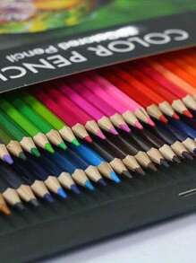 12-72pcs Vibrant Colored Pencils Set Soft Core Art Drawing Pencils For School, Adult Coloring Books & Painting Back To School Supplies & Gifts - Multicolor - View 3