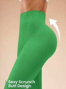 Core Rhythm Colanți simpli cu talie înaltă pentru femei, pantaloni de yoga casual și sport