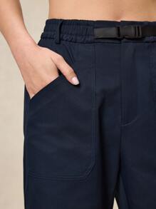 OutZeal Damen Schnell trocknende Outdoor Wander Hose aus Funktionsgewebe, hoher Bund, 7/8 Länge, knöchelfrei, für Wandern