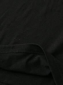 SHEIN LUNE 休闲简约西部风牛头图案女式常规无袖工字背心