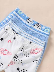 20 件套男婴服装套装：5 件连体衣 + 5 条裤子 + 5 顶帽子 + 5 副手套，夏季 - 彩色 - 查看 5