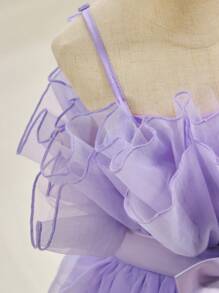 Stücke/Set Kleine Mädchen Gewebtes Mesh Leibchen Top Und Shorts Set