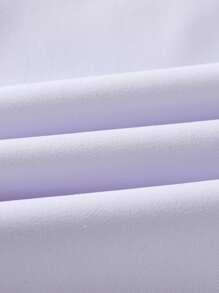 SHEIN Kleine Jungen Burschen Lässig Einfarbige Hose mit Ein-Knopf-Dekor, schräge Taschen, elastischer Bund, geeignet für den täglichen Gebrauch, Reisen, Partys, Urlaub, vielseitige Mode - Weiss - Übersicht 7