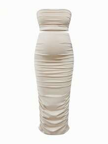 SHEIN Maternity Three Pieces Suits Summer - Multicolor - View 4