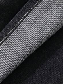 Hapijoa Girls Bow Embroidered Denim Jeans, Spring/Summer,Back To School Clothes