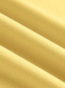 SHEIN EZwear 女式纯色立领迷你连衣裙