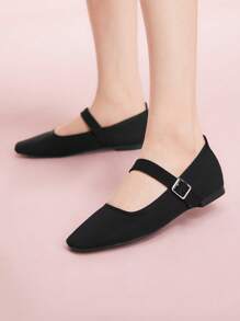 CUCCOO DOLLMOD Women All-Match Casual Flat Loafers - Black - View 5