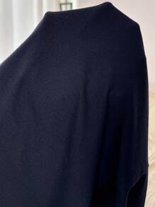 SHEIN Maternity Heart & Butterfly Print Tank Top And Striped Shorts Set,Sleepwear,Pajama Dress,Loungewear,Sleepwear Set - Navy Blue - View 7