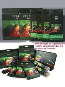 12-72pcs Vibrant Colored Pencils Set Soft Core Art Drawing Pencils For School, Adult Coloring Books & Painting Back To School Supplies & Gifts - Multicolor - View 7