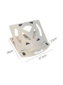 1pc Portable Ergonomic Computer Riser For Desk, Adjutable Height Muti-Angle, Foldable Laptop Mount, Stable Holder Support 10-15.6" Notebook PC