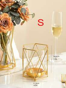 Bình hoa sắt sang trọng trang trí cho phòng khách gia đình, trang trí đám cưới, đạo cụ ăn tối dưới ánh nến cho phòng ăn, trang trí nhà cửa, bình hoa, đồ trang trí trung tâm, trang trí bàn ngày lễ tình nhân, đám cưới ngày lễ tình nhân, sinh nhật, trang trí phòng, trang trí phòng ngủ, trang trí đám cưới, trang trí nhà, đồ trang trí nhà, đồ trang trí phòng, trang trí phòng ngủ, đồ trang trí Daster, - Vàng - Xem 3