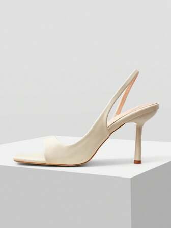 MOTF PREMIUM 方头细跟正装凉鞋