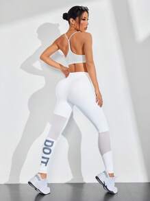 With My Calm 休闲纯色运动紧身裤，简约时尚，适合日常穿着的瑜伽女裤