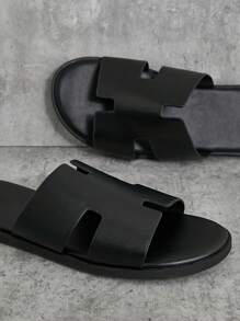 SHUZIA Sandalias deslizantes texturizadas para hombres - Sensación de alta gama, antideslizante, cómodas, zapatos de verano, zapatos de primavera, regalo para el Día de la Madre, Semana Santa