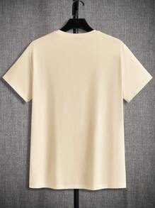 Manfinity Homme Knitted Men's Crew Neck Short Sleeve T-Shirt Multi-Pack - Multicolor - View 6