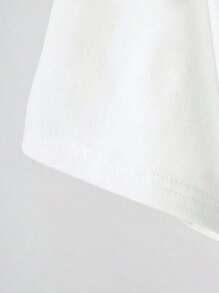 INAWLY Women T-Shirts Got Too Silly Tshirt Fashion Now, Fashion, Aesthetic T-Shirts, Siblings Gift, Gift For Sister, Funny T-Shirts Holiday T-Shirts, Fashion Now, Fashion Tee Tops Shirts - White - View 4