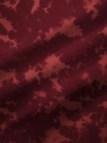 HELLO KITTY AND FRIENDS | SHEIN 大码扎染酷炫风格卡通印花圆领短袖T恤