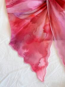 Soleia Maglia casual a nodo attorcigliato con stampa Tintura a nodi, adatta per le vacanze