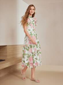 MOTF PREMIUM 撞色镂空平底凉鞋 - 淺粉色 - 查看 10