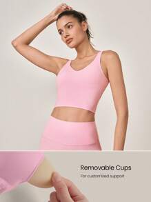 GLOWMODE FeatherFit™ Cropped Active Tank & High-Rise Leggings Set