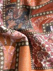 Soleia 2 件套复古彩色向日葵印花金属装饰系带比基尼套装，适合度假 - 彩色 - 查看 6