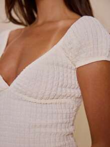 MUSERA Women Mini Dresses Cute Sexy Vacation  Summer Sweet Escape Holiday Ibiza Beach Festival Rave Fall Night Out Date Night, Night Out, Birthday Fall    Elegant Summer Outfit - Beige - View 4