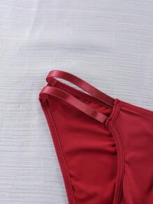 SHEIN Set de 3 slips calados de unicolor para hombre