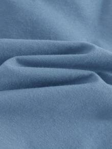 Cozy Pixies 2pcs Baby Boy Cartoon Bear Pattern Splice Round Neck Sleeveless Top & Elastic Waist Shorts Set