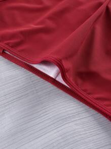 SHEIN Set de 3 slips calados de unicolor para hombre