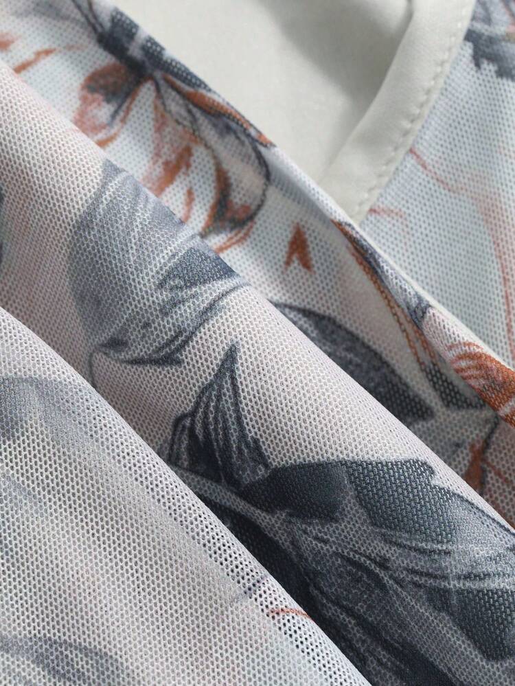 Plus Size Floral Print V-Neck Cinched Waist Fitted Long Short Sleeve Elegant Midi Dress Milkmaid Dress Women Summer Set Women Maxi Dress Easter