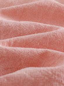 Cozy Pixies Baby Girl Bow Decor Crew Neck Sleeveless Top And Elastic Waist Pants 2 Pieces Set - Pink - View 11