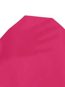 SHEIN LUNE Camicia casual a maniche corte con profili a contrasto, adatta per l'estate