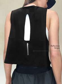 OutZeal 女士透气羊毛混纺柔软面料吸汗背心瑜伽健身上衣